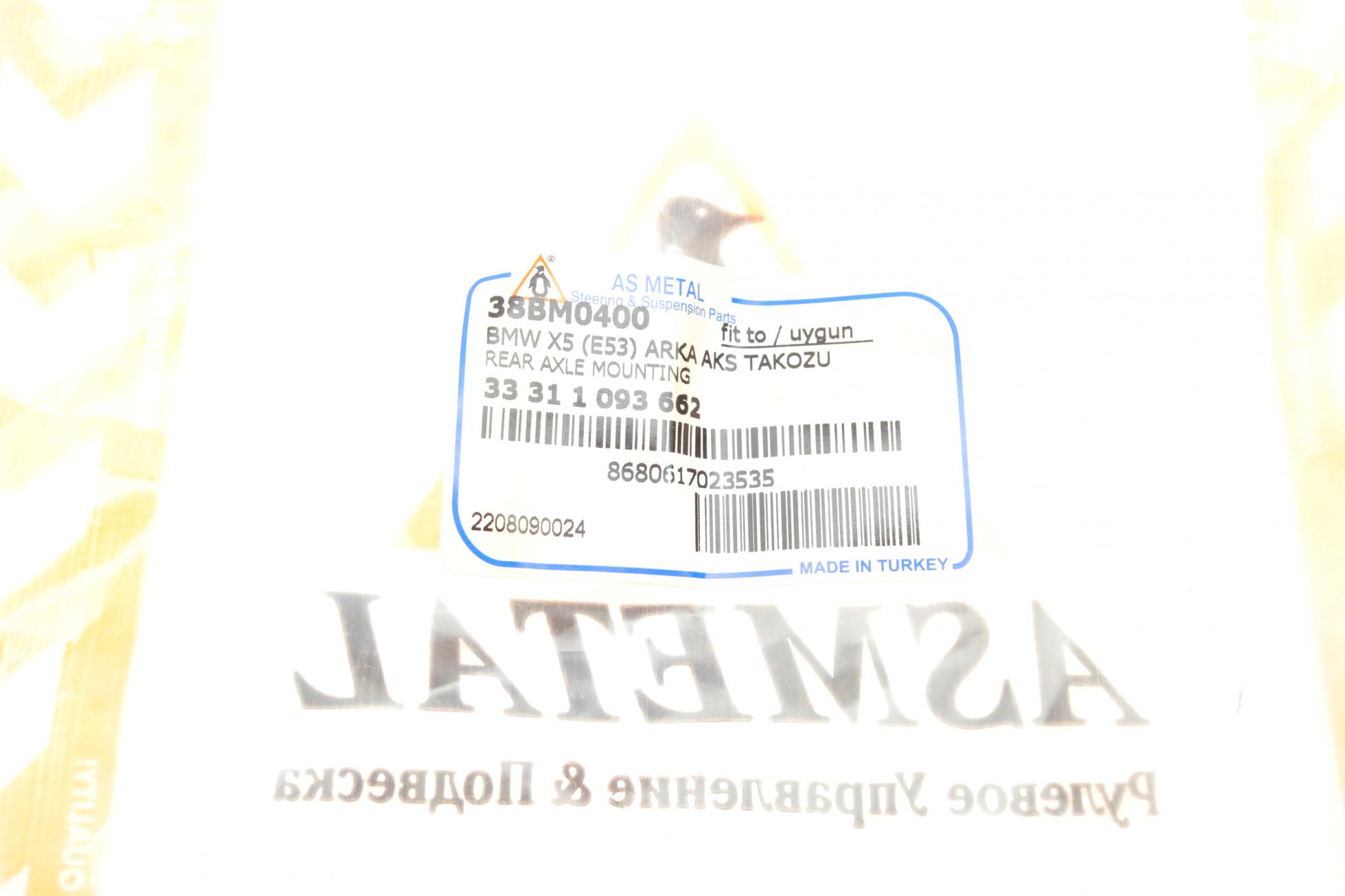 38BM0400 AS METAL